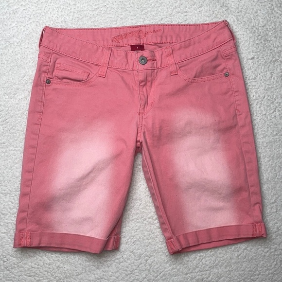 Arizona Jeans Pink Bermuda shorts Size 5 - Picture 1 of 6